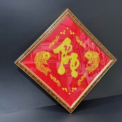 KHUNG TRANH THÊU HÌNH THOI 252BR