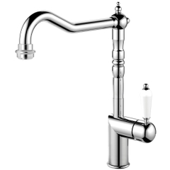 Nivito CL-110 KITCHEN FAUCET WHITE PORCELAIN HANDLE