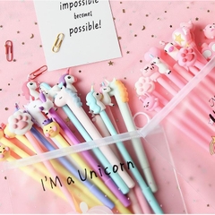 Set 20 Bút Nước Ngộ Nghĩnh Tặng Kèm Túi  Mix 20 Mẫu