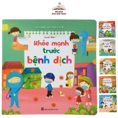 Sách Combo Cẩm nang an toàn cho bé, bộ 6 cuốn Có file nghe và đọc