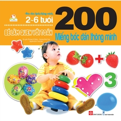 Sách 200 Miếng bóc dán thông minh cho trẻ 26 tuổi