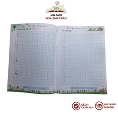 Sách Vở thực hành Luyện viết Chữ thường Chữ hoa: Cỡ chữ nhỏ theo nhóm