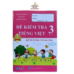 Sách - Combo Bài Tập Tuần và Đề Kiểm Tra Toán - Tiếng Việt Lớp 3 - Tập 1 - Kết Nối