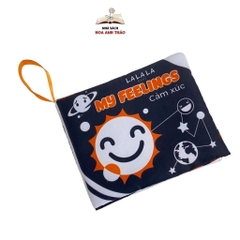 Sách vải cho bé sơ sinh 0 đến 12 tháng Lalala baby