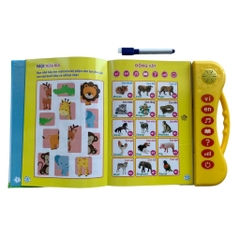 [Phiên Bản Mới 2021] Sách Nói Điện Tử Song Ngữ Anh- Việt - Cho Bé Từ 1- 7 Tuổi