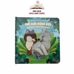 Sách - Sờ chạm khám phá Thế giới động vật phát triển giác quan của trẻ