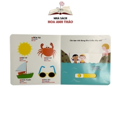 Sách chuyển động tương tác - Đa ngữ Anh Việt Pháp chủ đề Seasons Các mùa trong năm