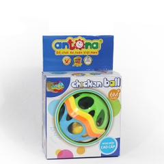 Đồ chơi bóng mềm gà con Chicken ball Antona xúc xắc âm thanh dạng hộp