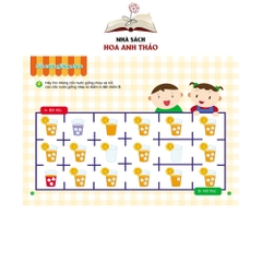 Sách Toán tư duy cho trẻ từ 3 đến 4 tuổi trò chơi toán học