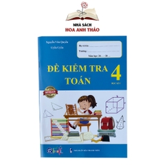 Sách - Bài tập tuần và đề kiểm tra Toán và Tiếng Việt lớp 4 học kỳ 1
