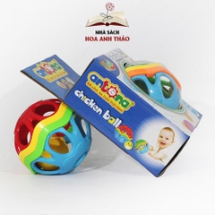 Đồ chơi bóng mềm gà con Chicken ball Antona xúc xắc âm thanh dạng hộp