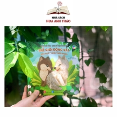 Sách - Sờ chạm khám phá Thế giới động vật phát triển giác quan của trẻ