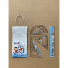 Bộ Thước Kẻ Eke TL Doraemon điểm 10
