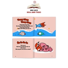 Sách Ehon Nhật Bản Điều kỳ diệu của âm thanh chơi cùng Cáo Ken