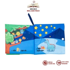 Sách vải Lalala baby đa tương tác Hành trình của Dino