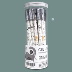 Bút Gel Xoá Được GP01 B-DI Dinosaur Classmate Ngòi 0.5mm - xanh,đen,tím