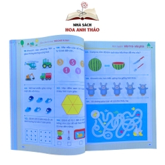 Sách - Sân chơi trí tuệ Rèn luyện não trái não phải cho bé từ 3-6 tuổi