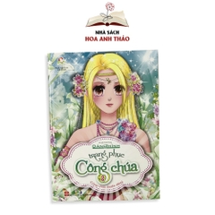 Sách - Dán hình trang phục công chúa