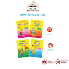 Sách - Tuyển tập Thơ - Truyện - Đồng dao - Câu đố cho bé từ 0-6 tuổi