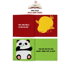 Sách Ehon Nhật Bản - Bạn là ai vậy cho trẻ từ 0-3 tuổi (Combo 4 cuốn)
