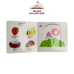 Sách chuyển động tương tác - Đa ngữ Anh Việt Pháp chủ đề Seasons Các mùa trong năm