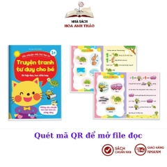 Sách - Truyện Tranh Tư Duy Cho Bé dành cho các bé tập nói,  nghe đọc kể truyện