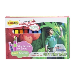 Bút sáp dầu Colokit 12 màu OP - C017