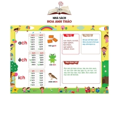Sách - Tập đánh vần tiếng việt và bé chinh phục toán học kèm flashcard chữ cái