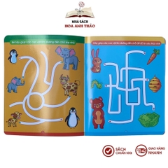 Sách - Bộ Vở Viết Xóa Được - Wipe Clean Luyện Viết Không Sợ Sai ( Bộ 5 Cuốn) - Tặng Kèm 2 Bút