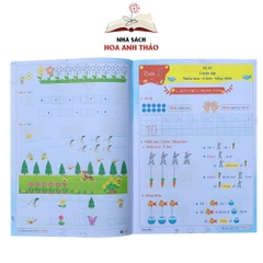 Sách - Bài tập tuần và Đề kiểm tra toán và tiếng việt lớp 1 học kỳ 1 Cánh diều
