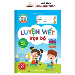 Combo 3 Quyển Luyện Viết 5.0, Luyện Đọc Tư Duy, Vở Ô Li Toán Tư Duy - Hương Giang - Trung Anh