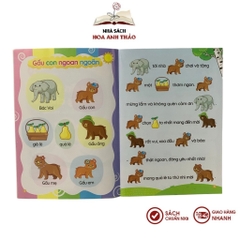 Sách - Truyện Tranh Tư Duy Cho Bé dành cho các bé tập nói,  nghe đọc kể truyện