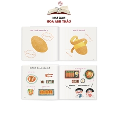 Sách Ehon Nhật Bản Bé thích ăn món gì nhỉ ? (Combo 4 cuốn)