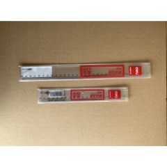 Thước kẻ học sinh Deli 20cm và 30cm