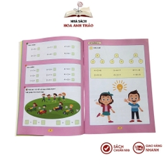 Sách Rèn kỹ năng tính nhanh, tính nhẩm 1 Bí quyết học giỏi toán cho trẻ 5 đến 7 tuổi