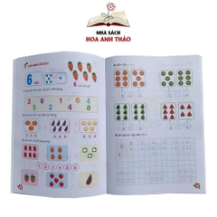 Sách Bé học toán hành trang cho bé tự tin vào lớp 1