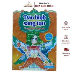 Sách Dán Hình Sáng Tạo Trang Phục Công Chúa Cho Bé Gái