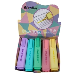 Bút dạ quang màu Pastel nét to Pazto F0-Hl009