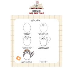 Sách Vẽ theo phong cách kawaii với 5 bước đơn giản dành cho trẻ từ 3 tuổi trở lên