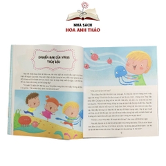 Sách - Sợ gì virus và vi khuẩn dành cho trẻ em từ 6 tuổi trở lên