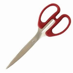 Kéo 180mm, Deli Đen/Đỏ