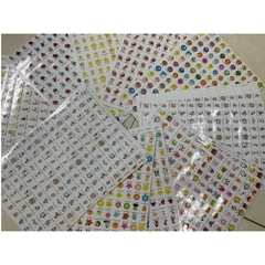 Sticker Khen Thưởng Học Sinh Combo 10 Tờ A4 Tiếng Việt - Tiếng Anh