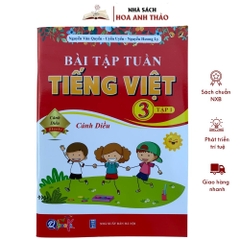 Sách - Bài Tập Tuần và Đề Kiểm Tra Toán - Tiếng Việt Lớp 3 - Học Kì 1 - Cánh Diều