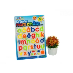 Đồ chơi Bảng nam châm Antona: Bé làm quen với chữ số hình học và vỉ chữ cái