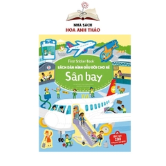 Sách - First sticker book Sách dán hình đầu đời cho bé