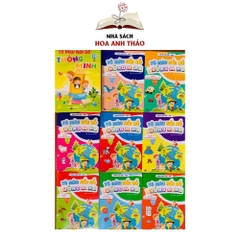 Sách - Tô màu nối số thông minh song ngữ anh việt