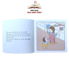 Sách - Ehon Những câu chuyện kỳ lạ của Hasu 4-6 tuổi cho bé phát triển sự sáng tạo