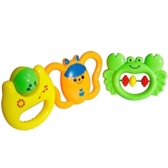 Đồ chơi Hộp 3 chiếc xúc xắc Antona lục lạc