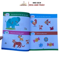 Sách - 101 Câu Hỏi Đáp Rèn luyện Trí Thông Minh - Mẹ Hỏi Bé Trả Lời