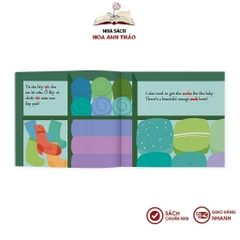 Sách Ehon - Thiên Tài Ngụy Trang song ngữ Việt Anh kèm file nghe quét mã QR - Dành cho trẻ 2-6 tuổi